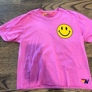 Aviator nation pink shirt!